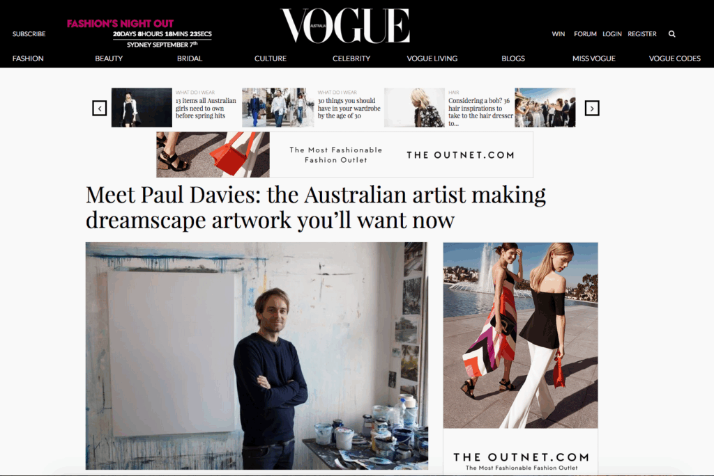 MEET PAUL DAVIES | THE AUSTRALIAN ARTIST MAKING DREAMSCAPE ARTWORK YOU