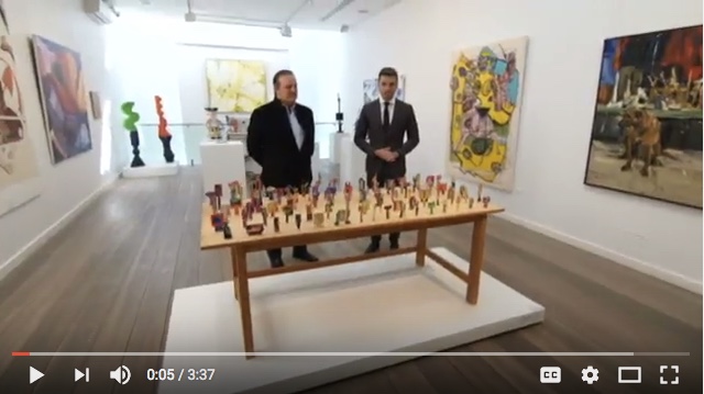Mark Reddie ABC News Breakfast “Robert Klippel exhibition”
