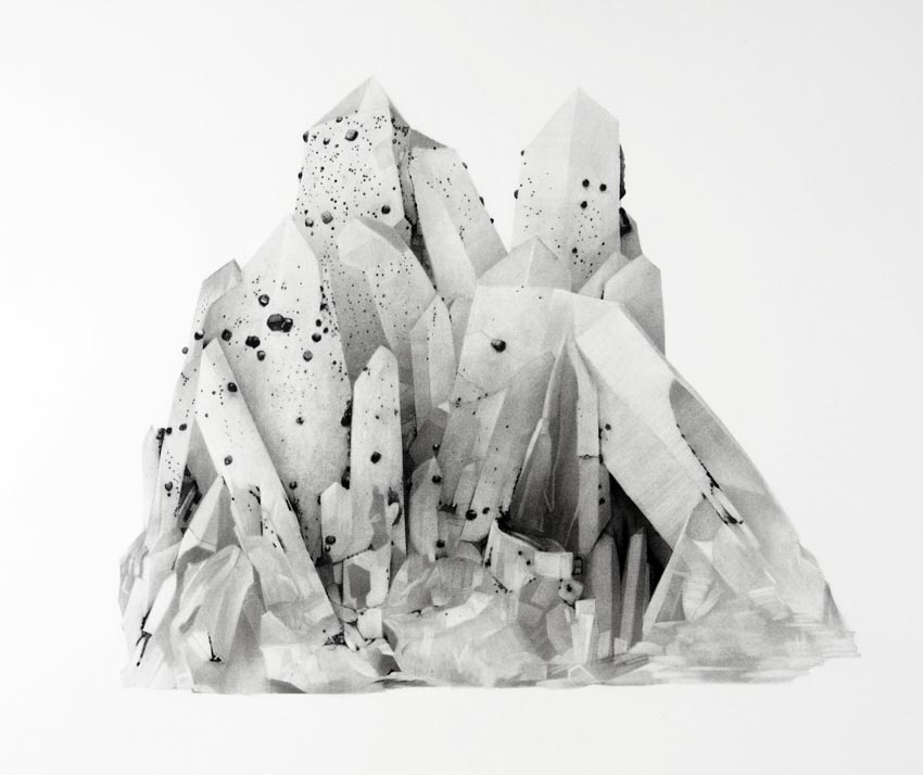Artwork: Bloom VIII Quartz and Pyrite