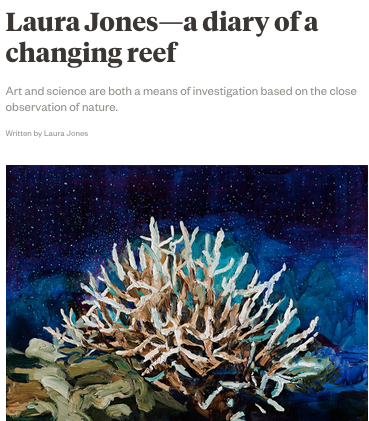 Laura Jones | A Diary of a Changing Reef