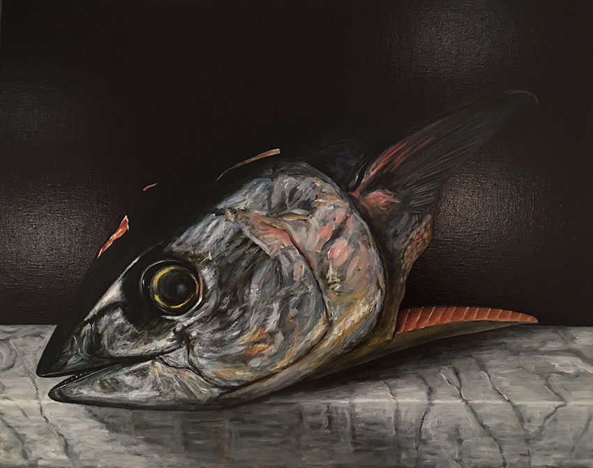 Artwork: Still life with tuna