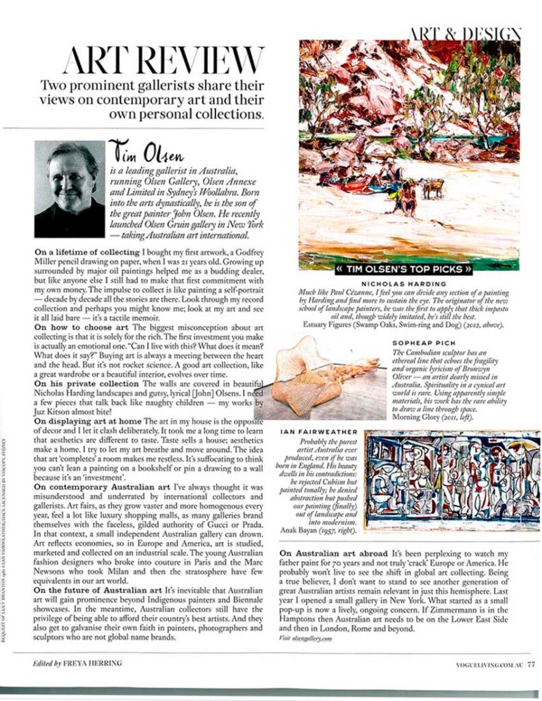 ART REVIEW: Tim Olsen