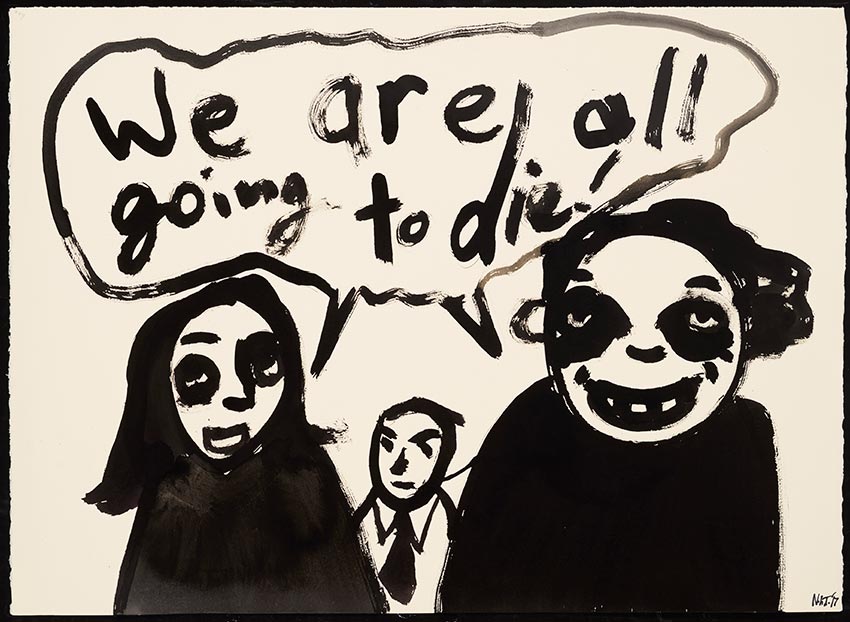 Artwork: We are all going to die