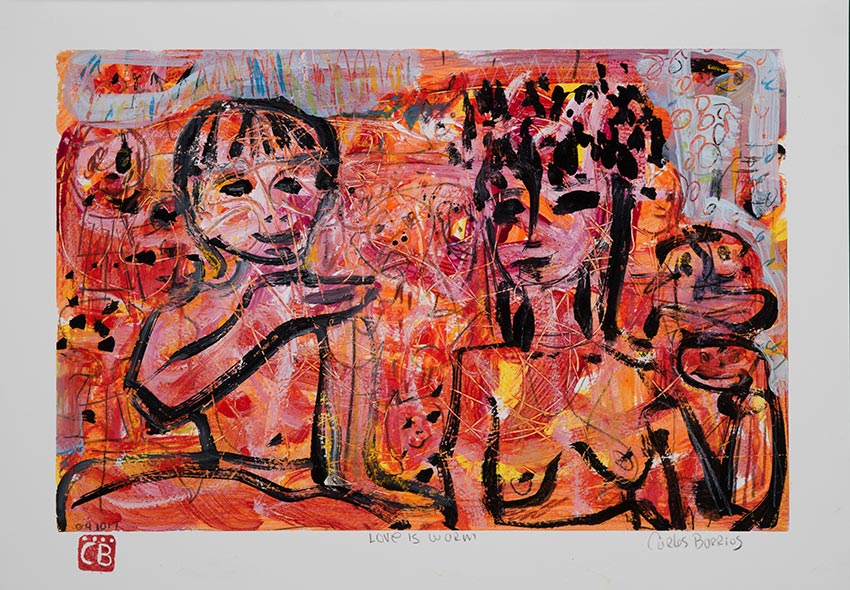 Artwork: Love is warm