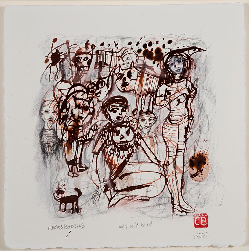 Artwork: Lady with Bird