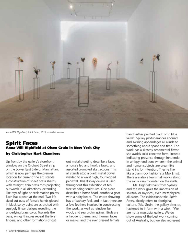 ANNA-WILLI HIGHFIELD | OLSEN GRUIN