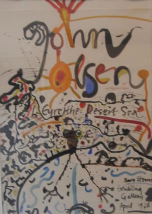 Artwork: Lake Eyre the Desert Sea 1978