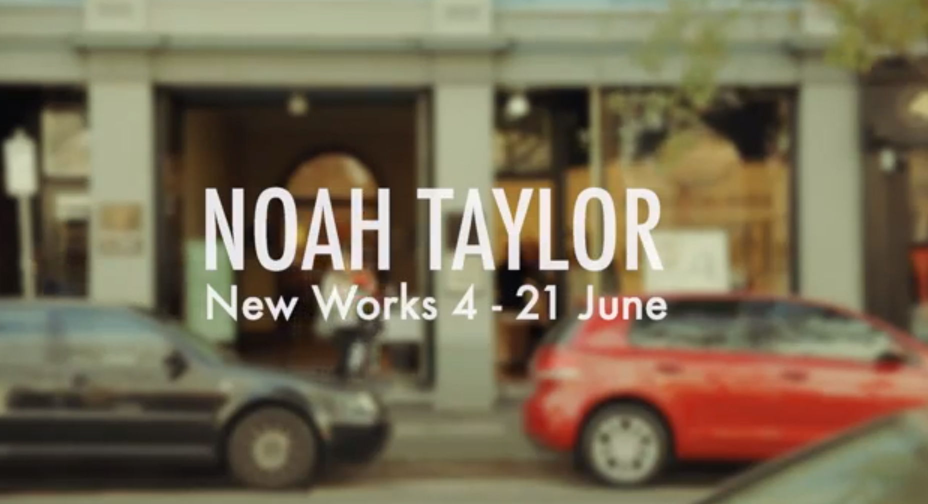 Noah Taylor ‘New Works’ Exhibition Opening, June 2014