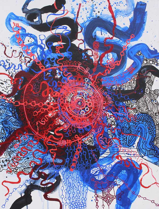 Artwork: Tjala Tjukurpa Honey Ant Story