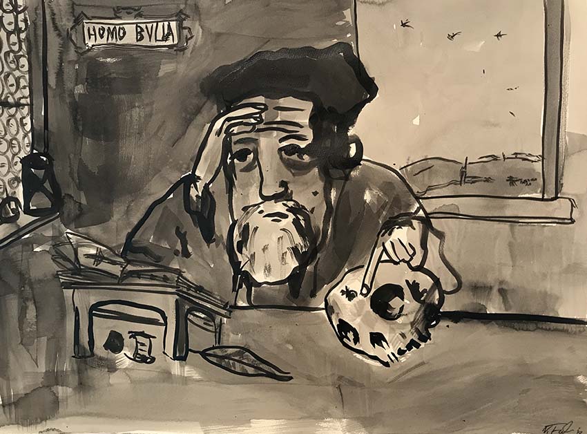 Artwork: Saint Jerome After Joos Van Cleve