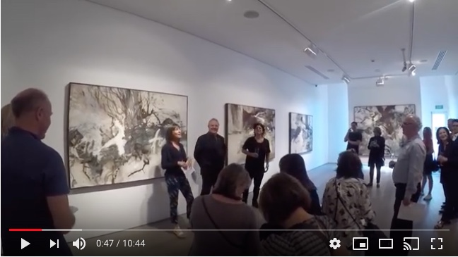 Sophie Cape at OLSEN Gallery opening