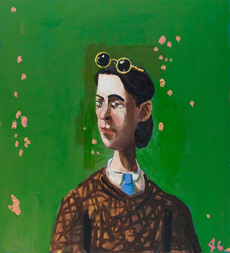 Artwork: Green Portrait