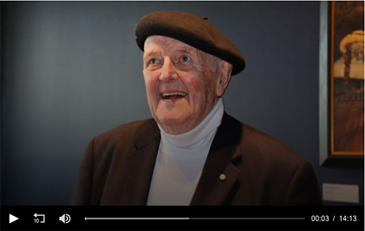 John Olsen: You Beaut Country exhibition opens at the Art Gallery NSW