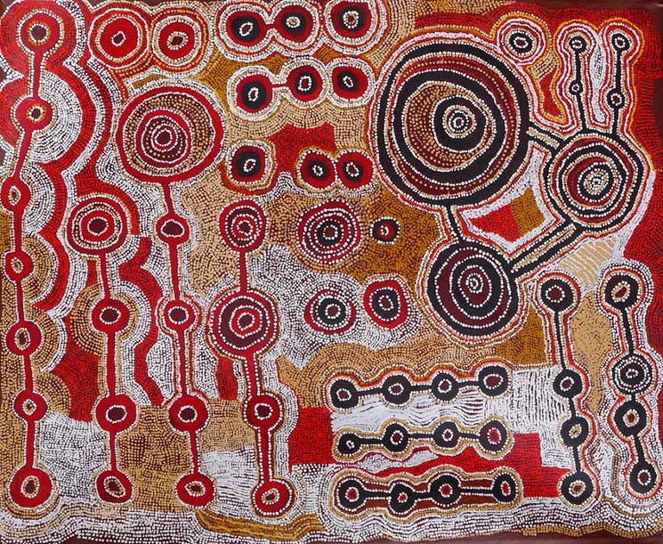 Step Into Australian Desert Dreamtime at Olsen Gruin Gallery