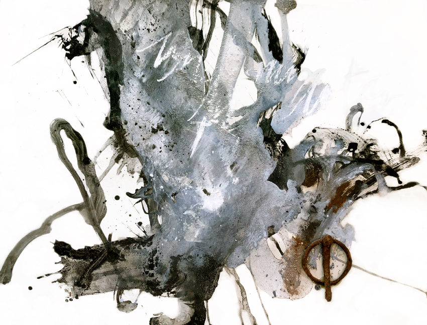 Artwork: Even the land is burning