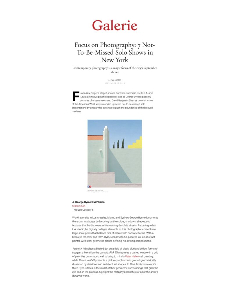 Focus on Photography: 7 Not-To-Be-Missed Solo Shows in New York