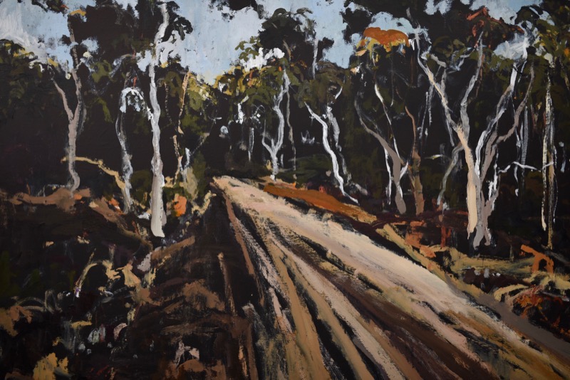 Artwork: The road to nowhere. Hill End.