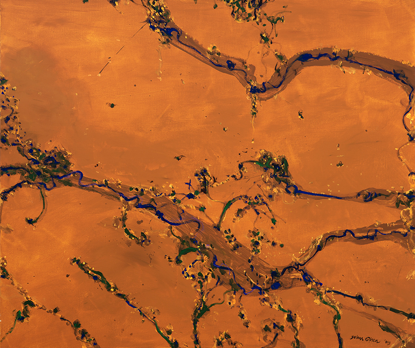 Artwork: Creek Beds and Wattle