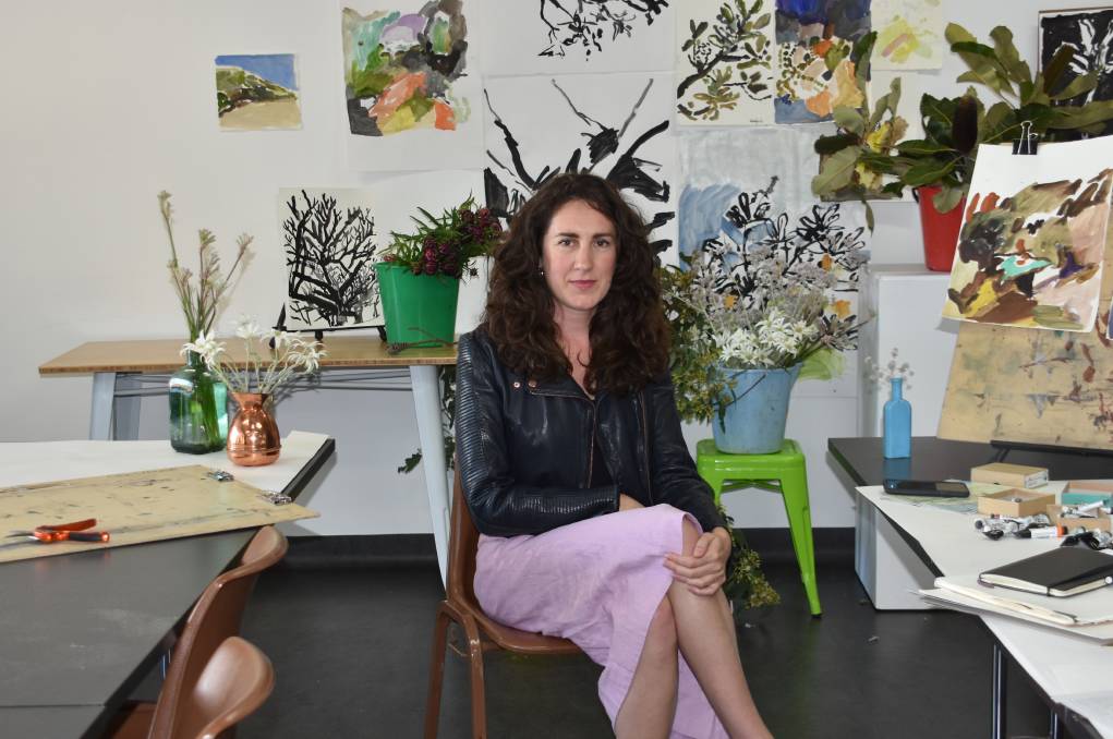 Laura Jones calls Port Macquarie home for Glasshouse Artist in Residency program