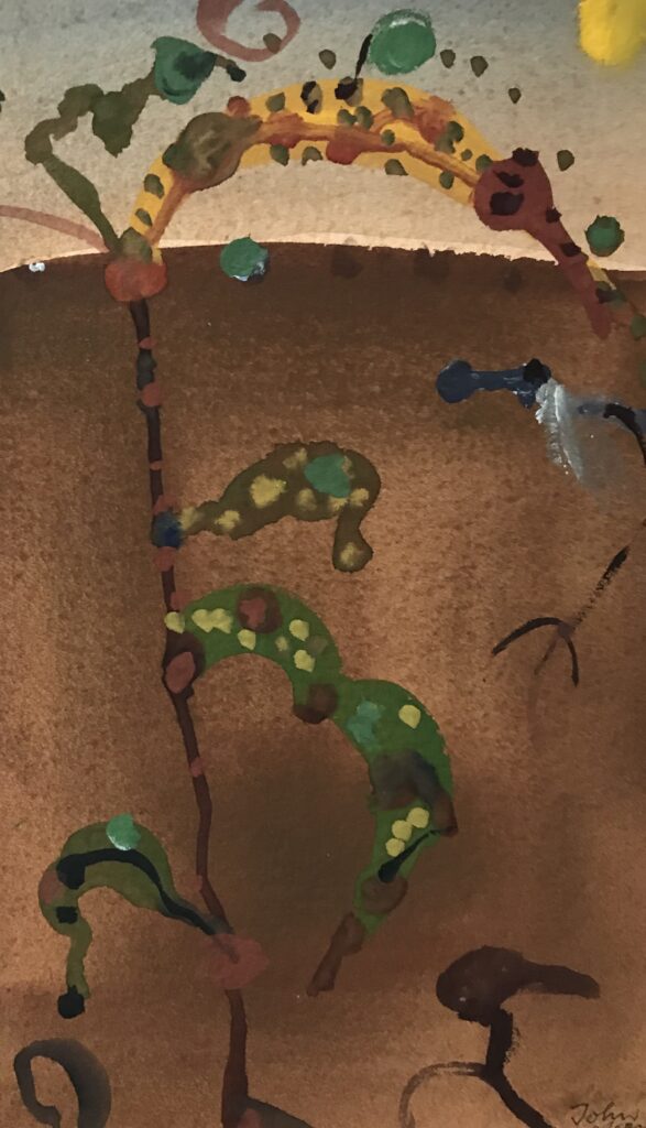 Artwork: Spoonbill in the Landscape