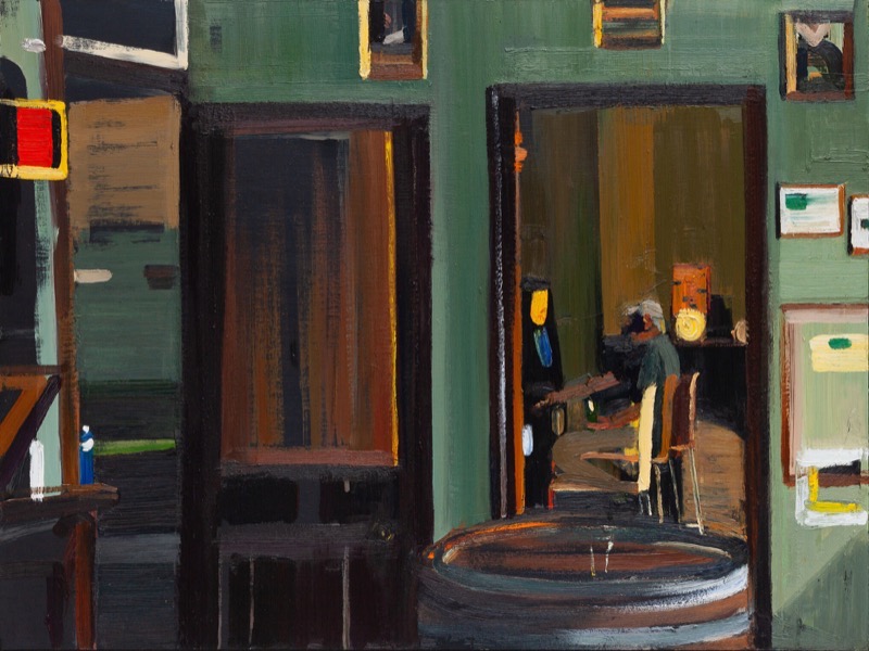 Artwork: Golden hour. The Royal. Hill End.