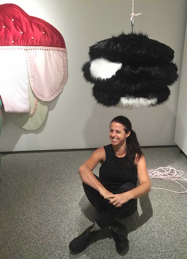 Michelle Cawthorn visiting scholar and artist in residence at ANU School of Art and Design, Canberra