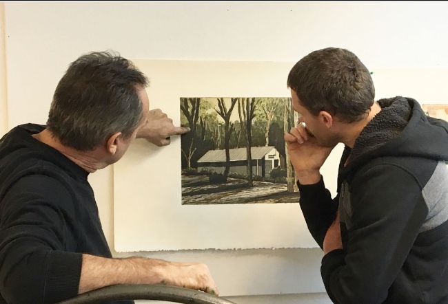 Alan Jones winner of Cicada Press Award at 2018 Paddington Art Prize leads to a new body of work at Olsen Annexe