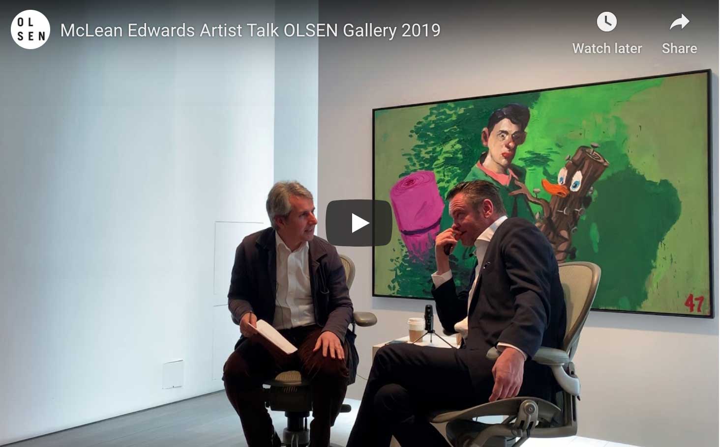 McLean Edwards Artist Talk