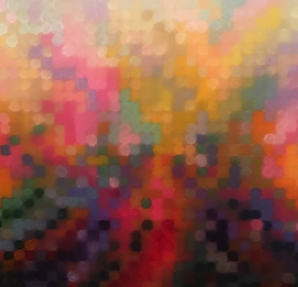 Artwork: Light Diffraction dusk