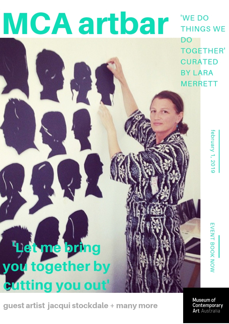 Jacqui Stockdale at Artbar