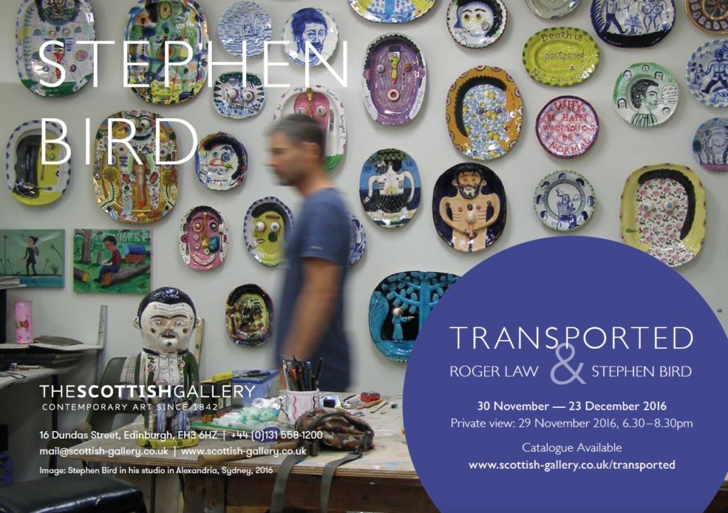 STEPHEN BIRD OPENS AT THE SCOTTISH GALLERY