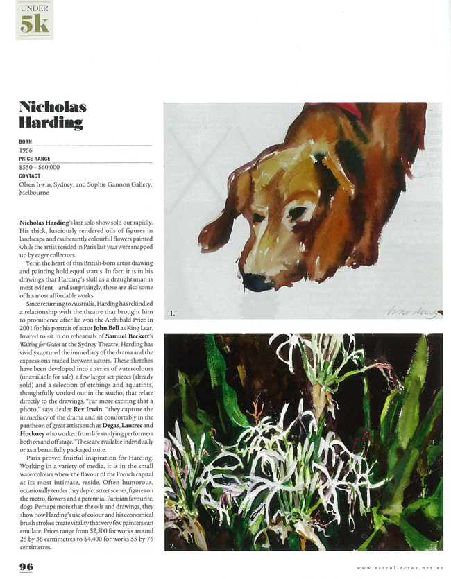 Nicholas Harding | Art Collector