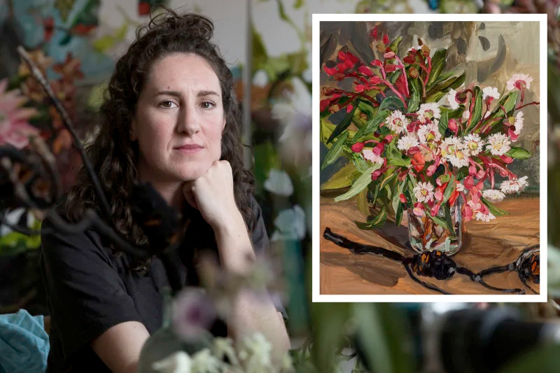 ‘The world’s most hopeless art heist’: Sydney artist’s bushfire relief painting stolen