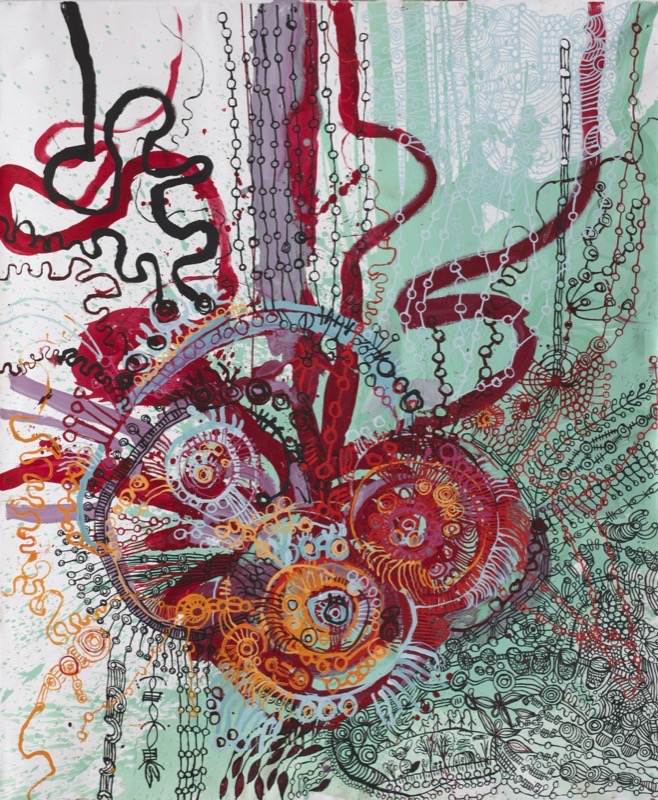 Artwork: Tjala tjukurpa Honey ant story