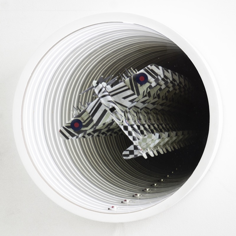 Artwork: Peering down the dazzling wormhole toward genetic immortality