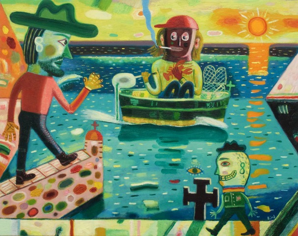 Artwork: The lobster man