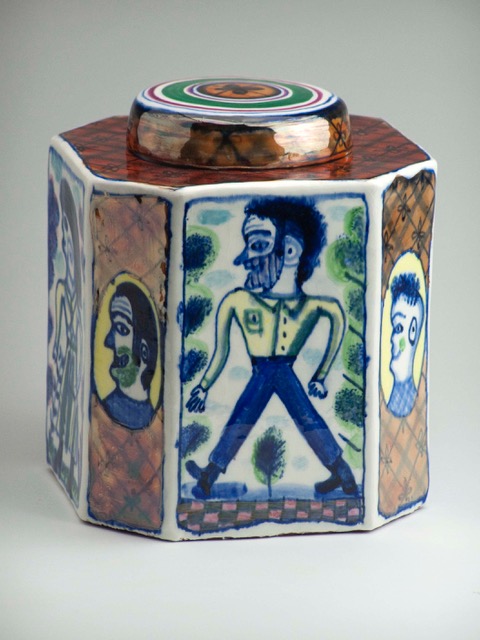 Artwork: Tea caddy