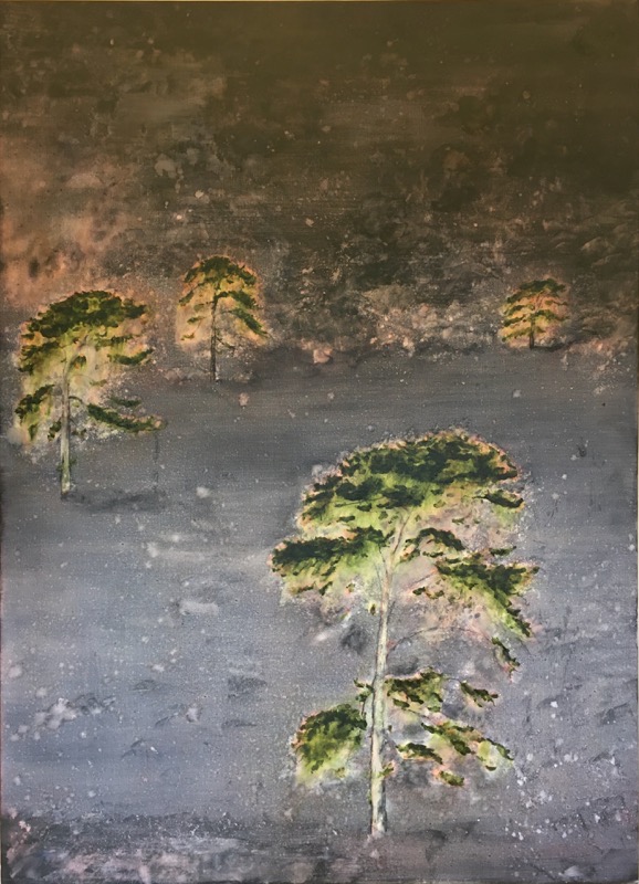 Artwork: Hillside Nocturne Jan 4 II