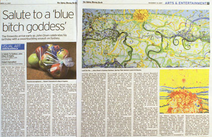 Salute to a 'blue bitch goddess'