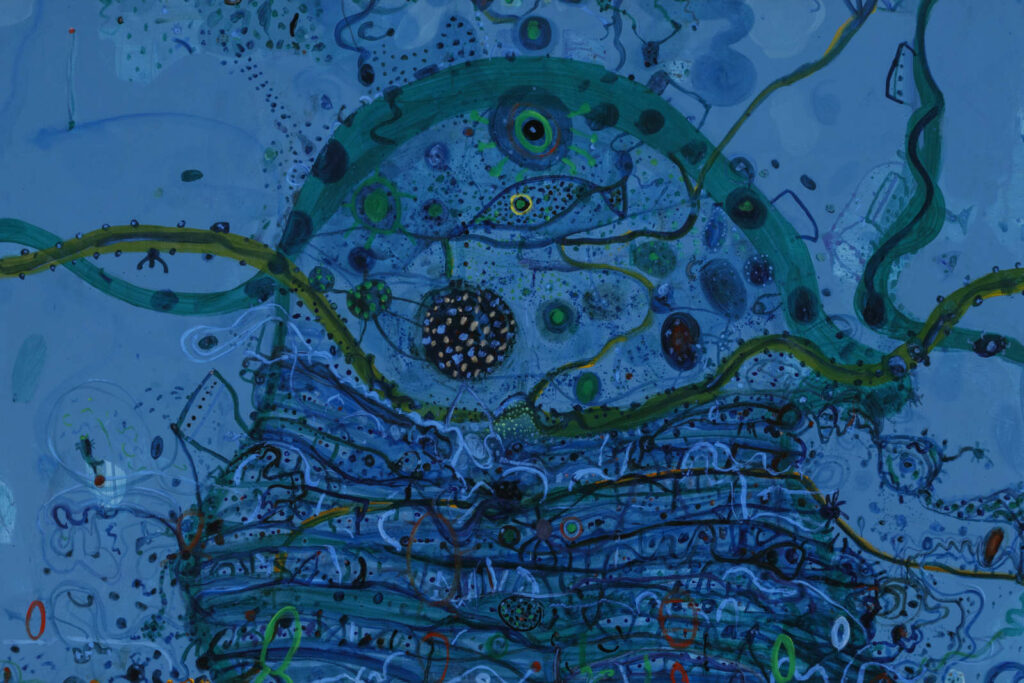 King-of-bright John Olsen reveals his dark and melancholy side