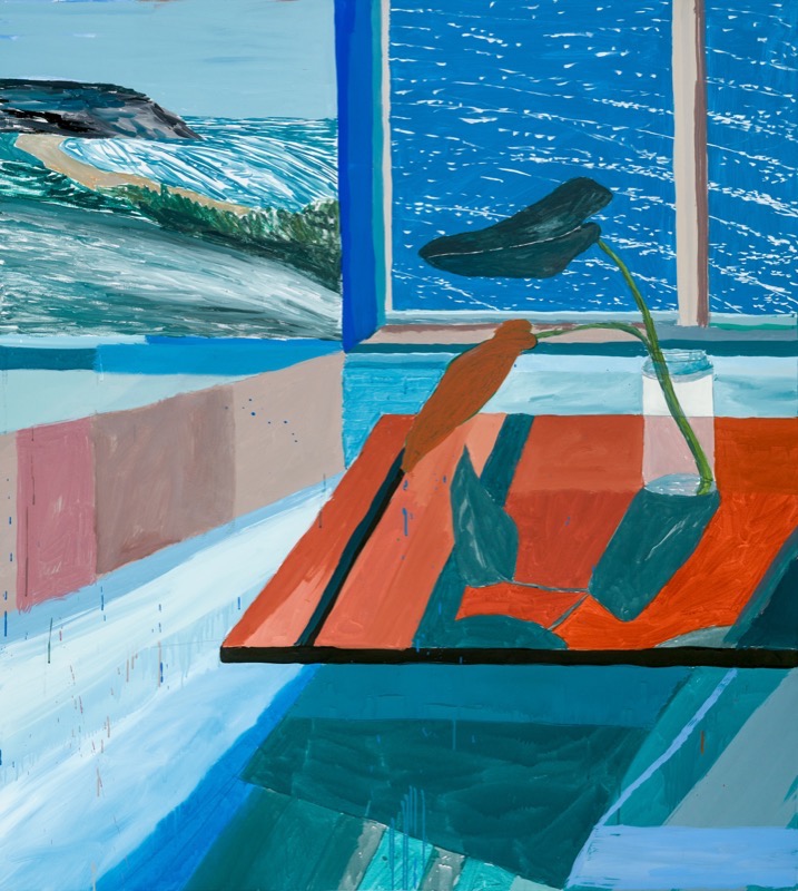 Artwork: Heathers Sea View with a Screenshot of Palomas View Juggling Experiences