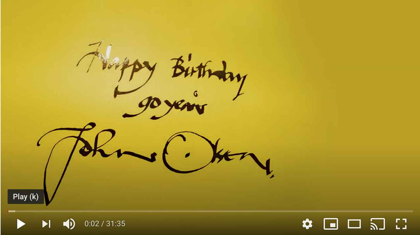 John Olsen’s 90th Birthday