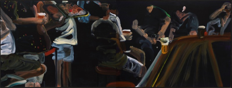 Meat raffle (diptych)