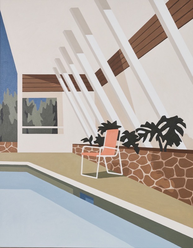 Artwork: Midnight by the Pool