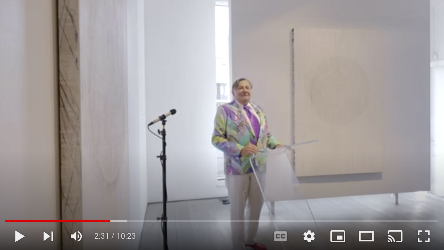 Barry Humphries opening night introduction