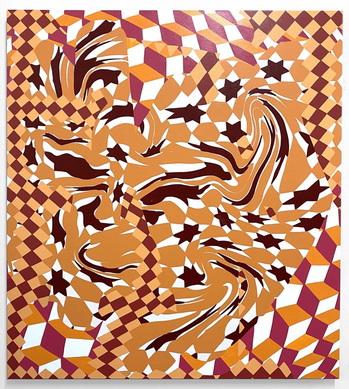 Artwork: Forever Grids Orange