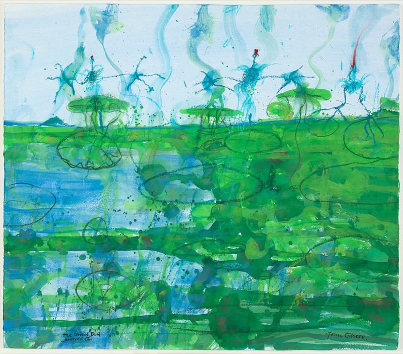 Artwork: The Christ Bird Arrives II