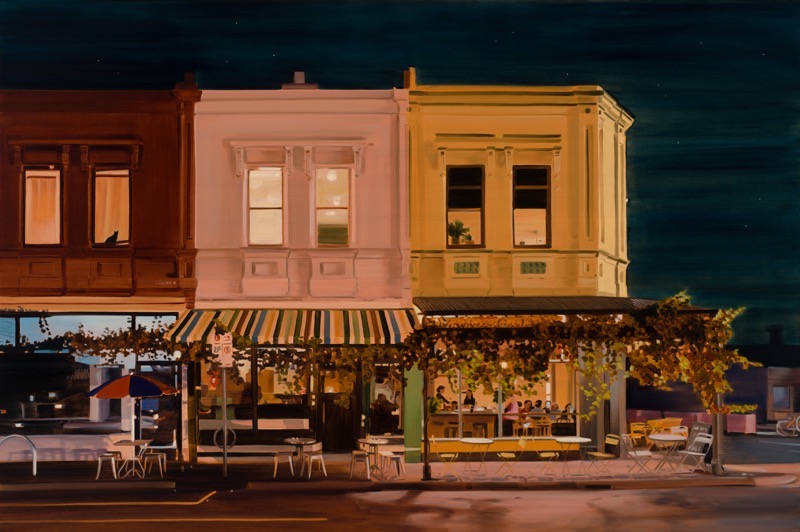 Artwork: Walking Up Lygon Street