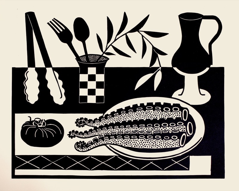 Artwork: Octopus and Tomato
