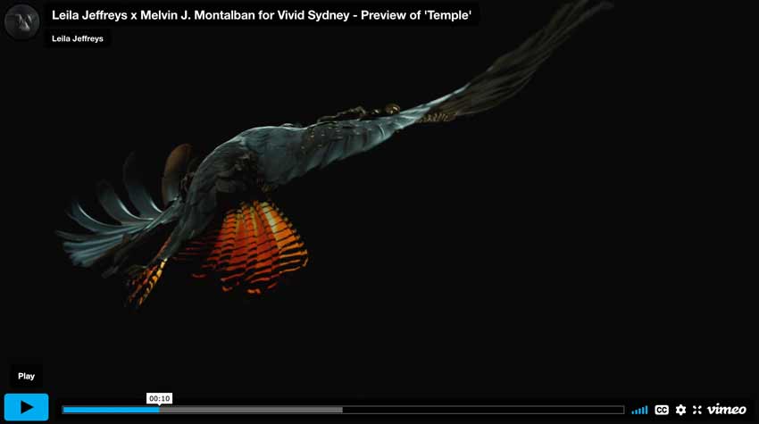 Temple: Leila Jeffreys and Melvin J. Montalban